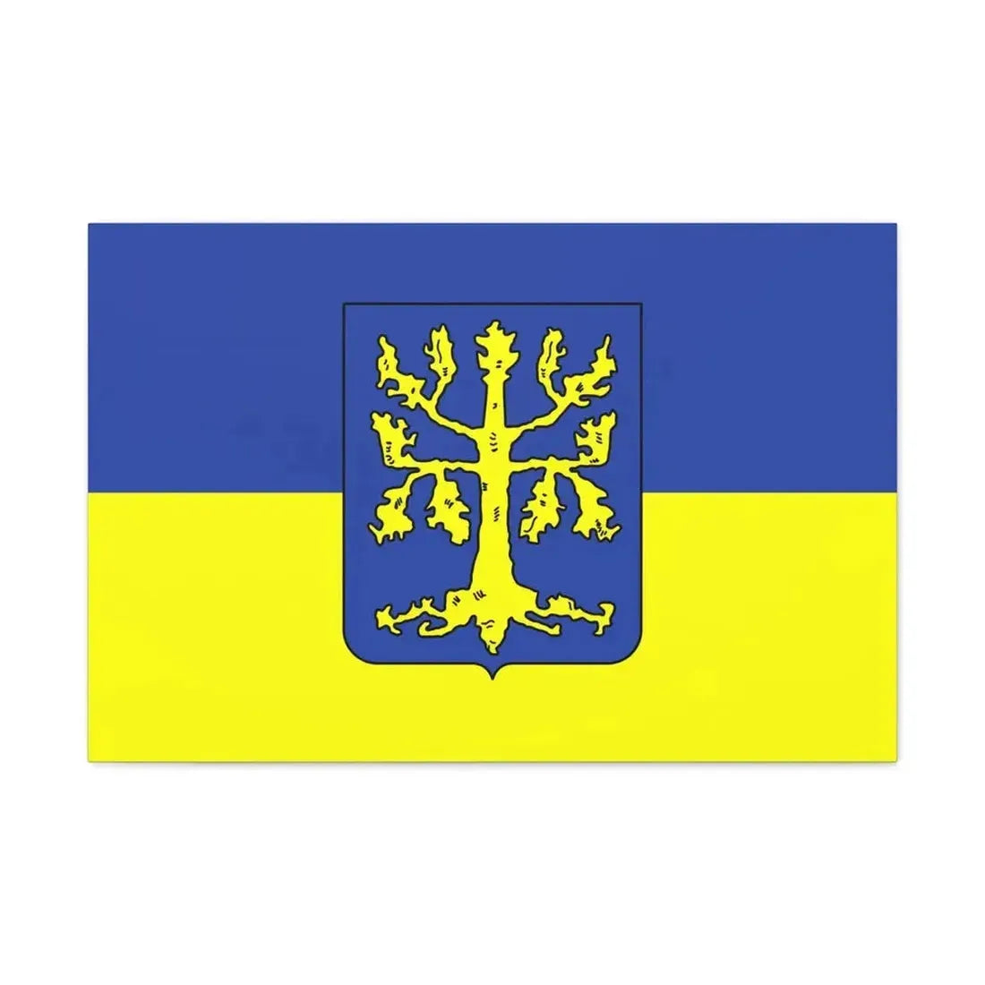 Flag of Hagen Germany - Canvas Wall Art - The Sticker Space