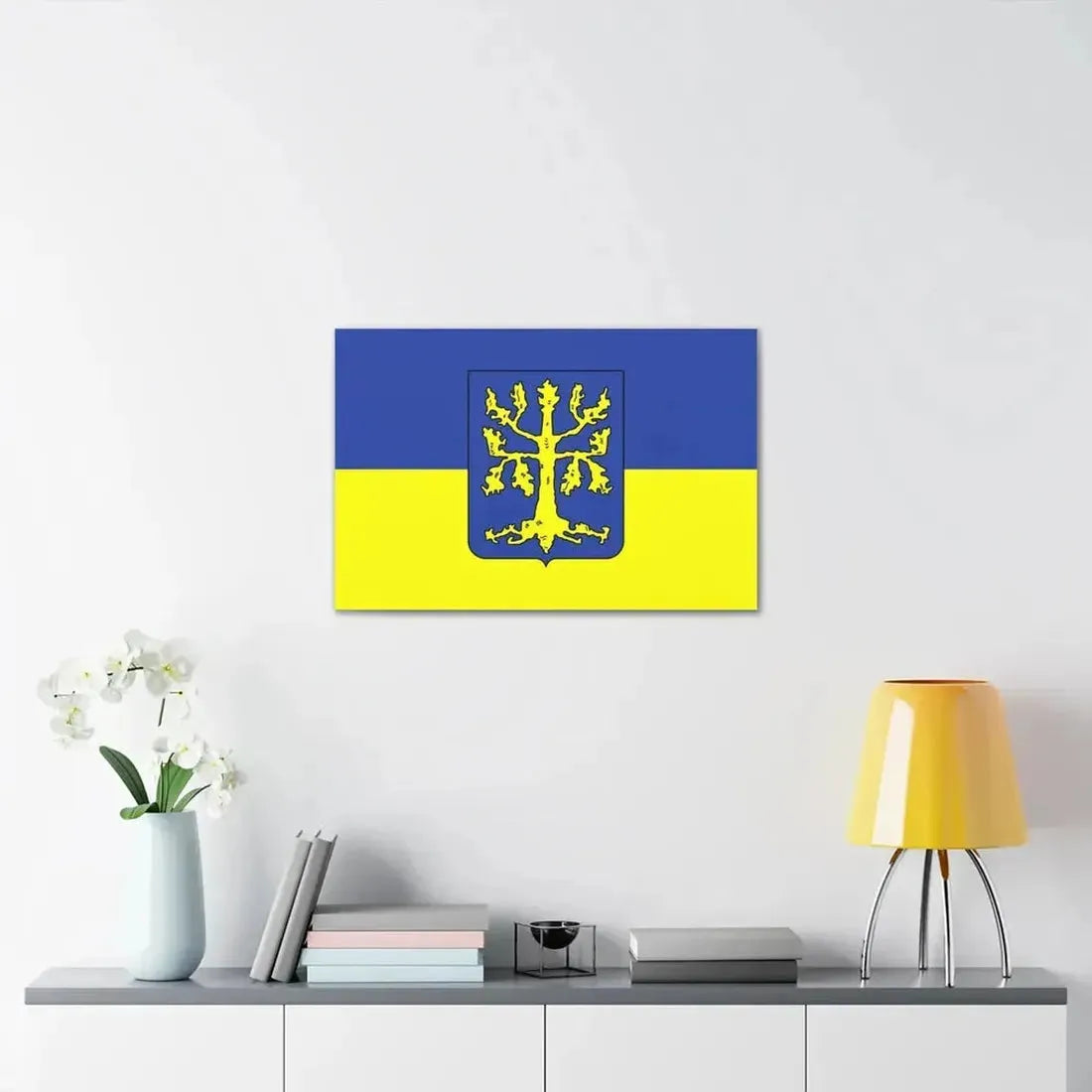 Flag of Hagen Germany - Canvas Wall Art - The Sticker Space