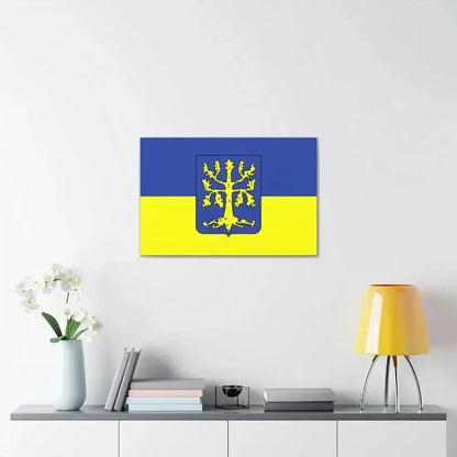 Flag of Hagen Germany - Canvas Wall Art - The Sticker Space