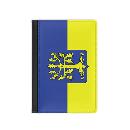 Flag of Hagen Germany - Passport Holder-3.9" x 5.8"-The Sticker Space