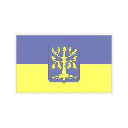 Flag of Hagen Germany - STICKER Vinyl Kiss-Cut Decal 3 Inch Transparent - The Sticker Space