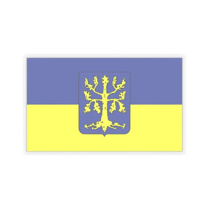 Flag of Hagen Germany - STICKER Vinyl Kiss-Cut Decal 4 Inch Transparent - The Sticker Space