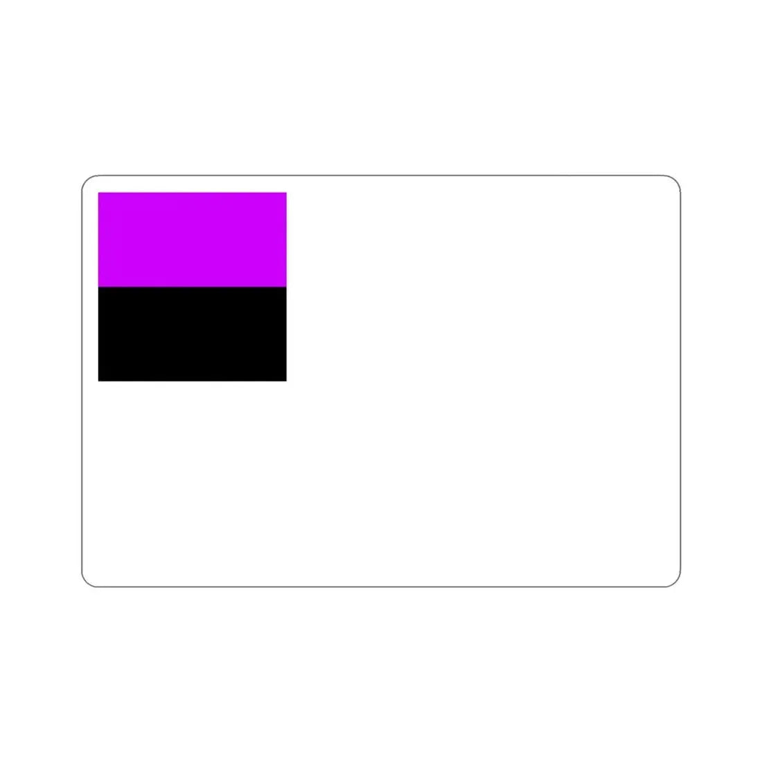 Flag of Haiti (1791–1798) STICKER Vinyl Die-Cut Decal 3 Inch - The Sticker Space