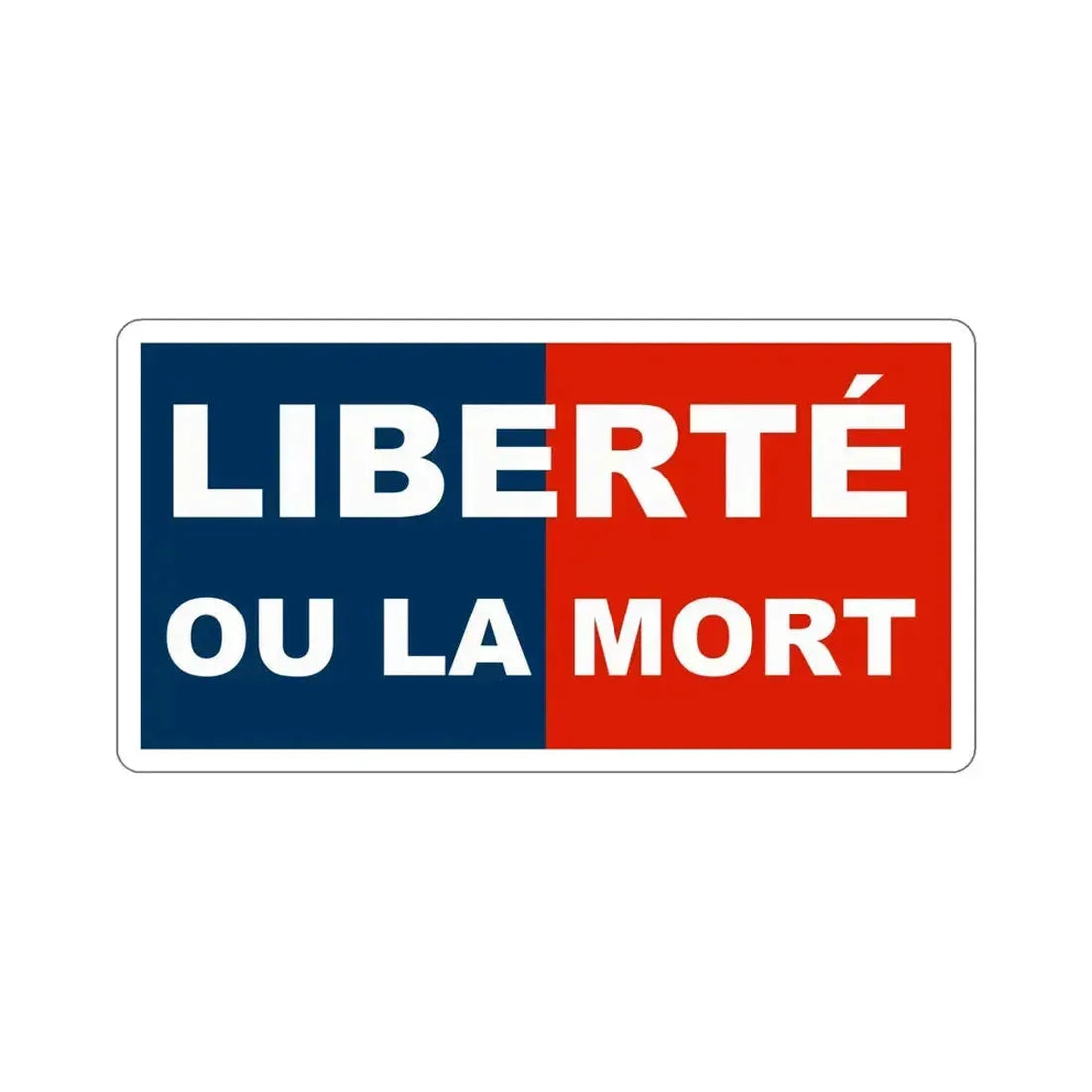 Flag of Haiti (1803–1804) STICKER Vinyl Die-Cut Decal 6 Inch - The Sticker Space