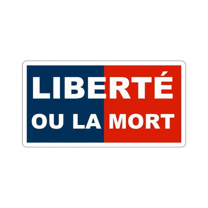 Flag of Haiti (1803–1804) STICKER Vinyl Die-Cut Decal 6 Inch - The Sticker Space