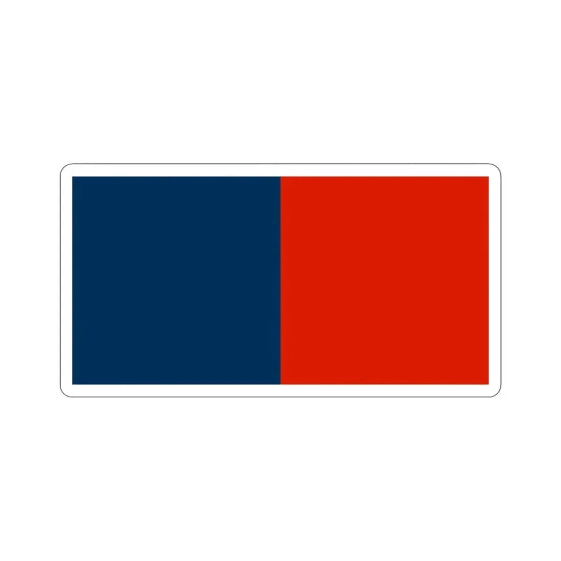 Flag of Haiti (1806–1811) STICKER Vinyl Die-Cut Decal 2 Inch - The Sticker Space