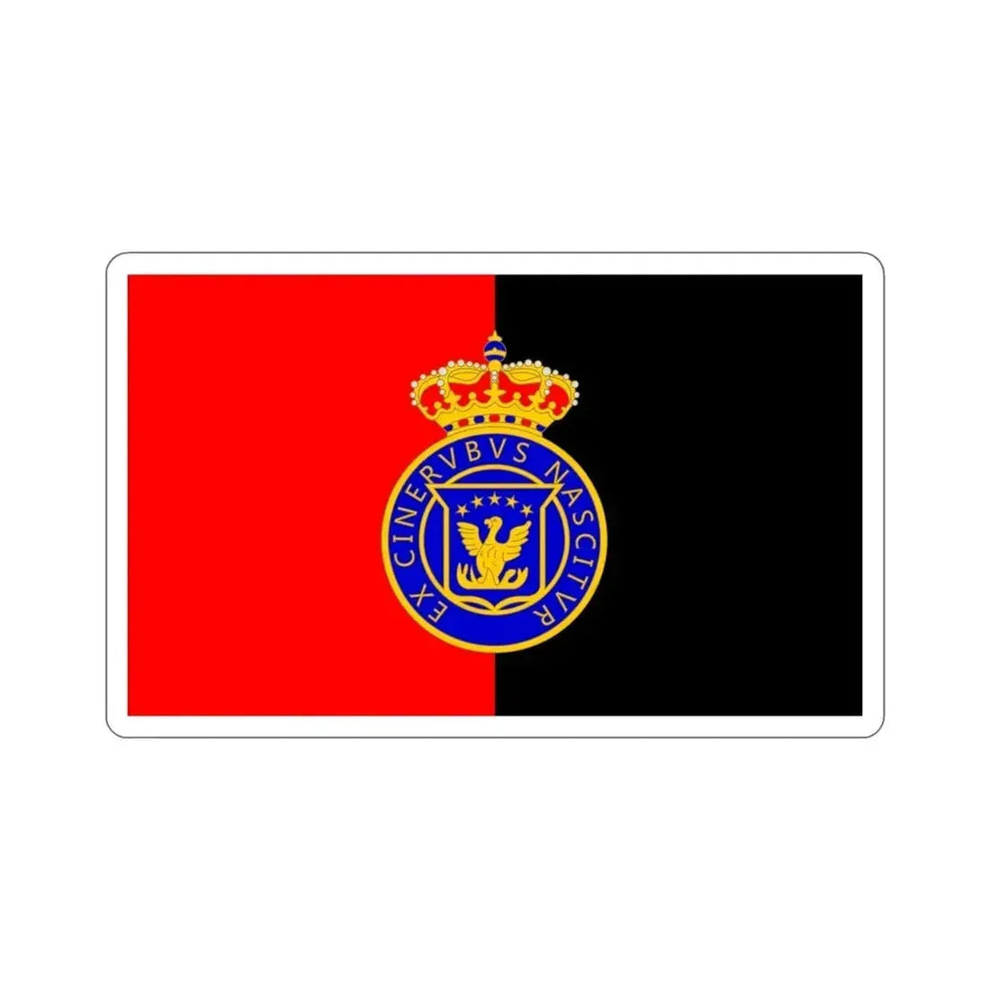 Flag of Haiti (1814–1820) STICKER Vinyl Die-Cut Decal 5 Inch - The Sticker Space