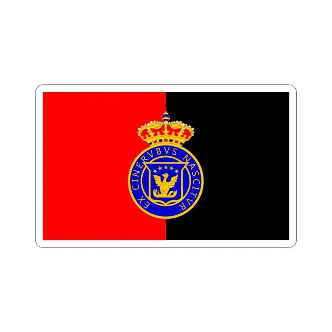 Flag of Haiti (1814–1820) STICKER Vinyl Die-Cut Decal 6 Inch - The Sticker Space