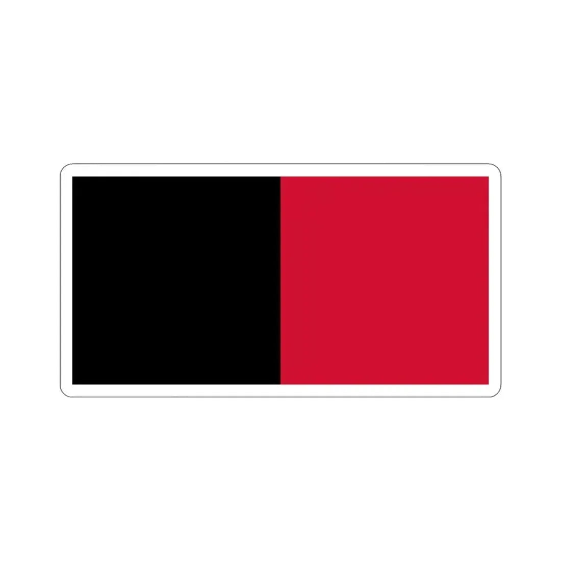 Flag of Haiti (1964–1986, civil) STICKER Vinyl Die-Cut Decal 2 Inch - The Sticker Space