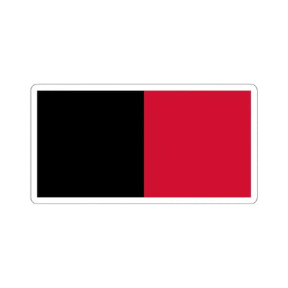 Flag of Haiti (1964–1986, civil) STICKER Vinyl Die-Cut Decal 2 Inch - The Sticker Space