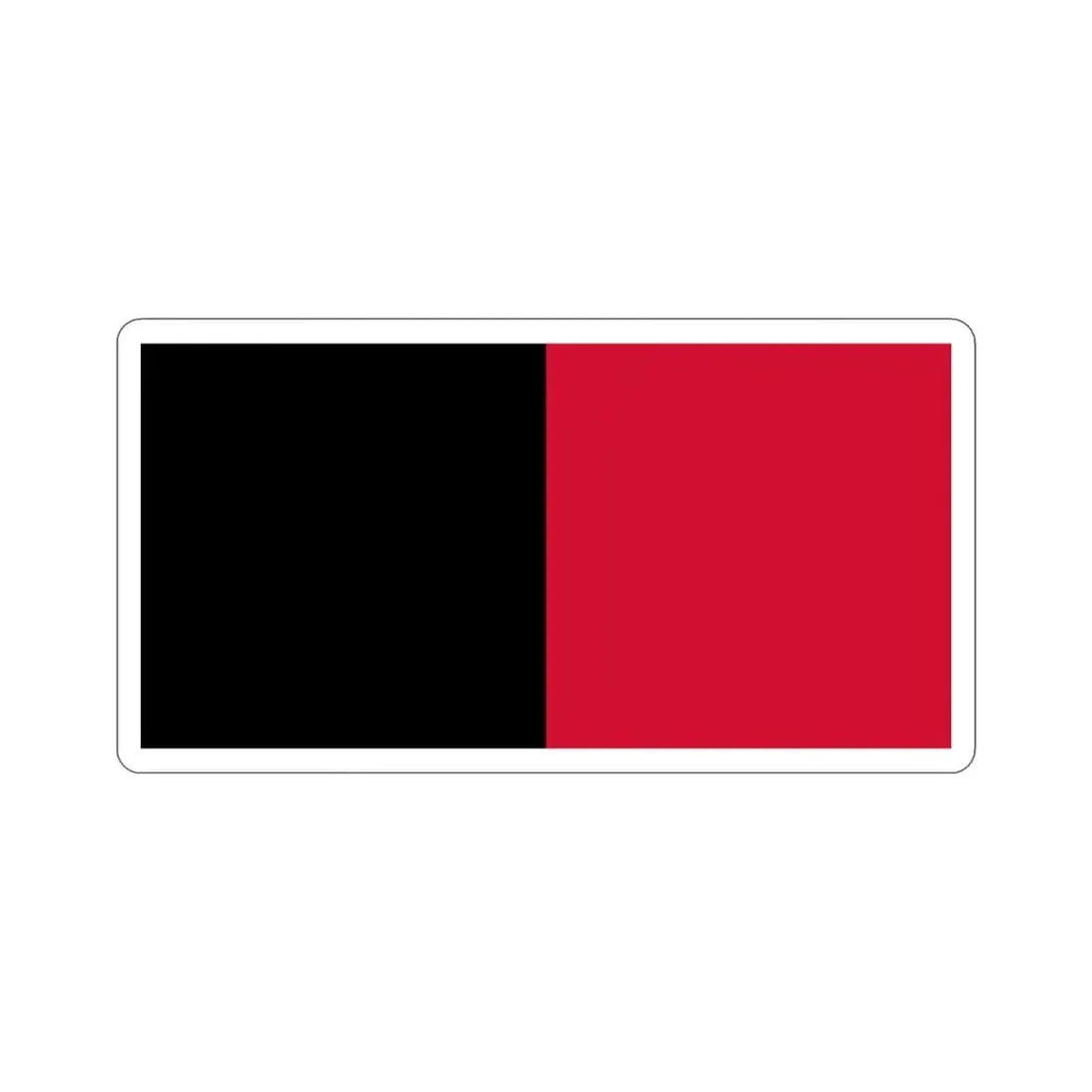 Flag of Haiti (1964–1986, civil) STICKER Vinyl Die-Cut Decal 2 Inch - The Sticker Space