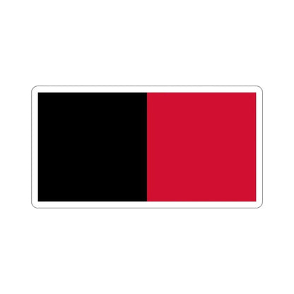 Flag of Haiti (1964–1986, civil) STICKER Vinyl Die-Cut Decal 3 Inch - The Sticker Space