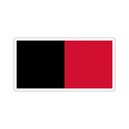 Flag of Haiti (1964–1986, civil) STICKER Vinyl Die-Cut Decal 3 Inch - The Sticker Space