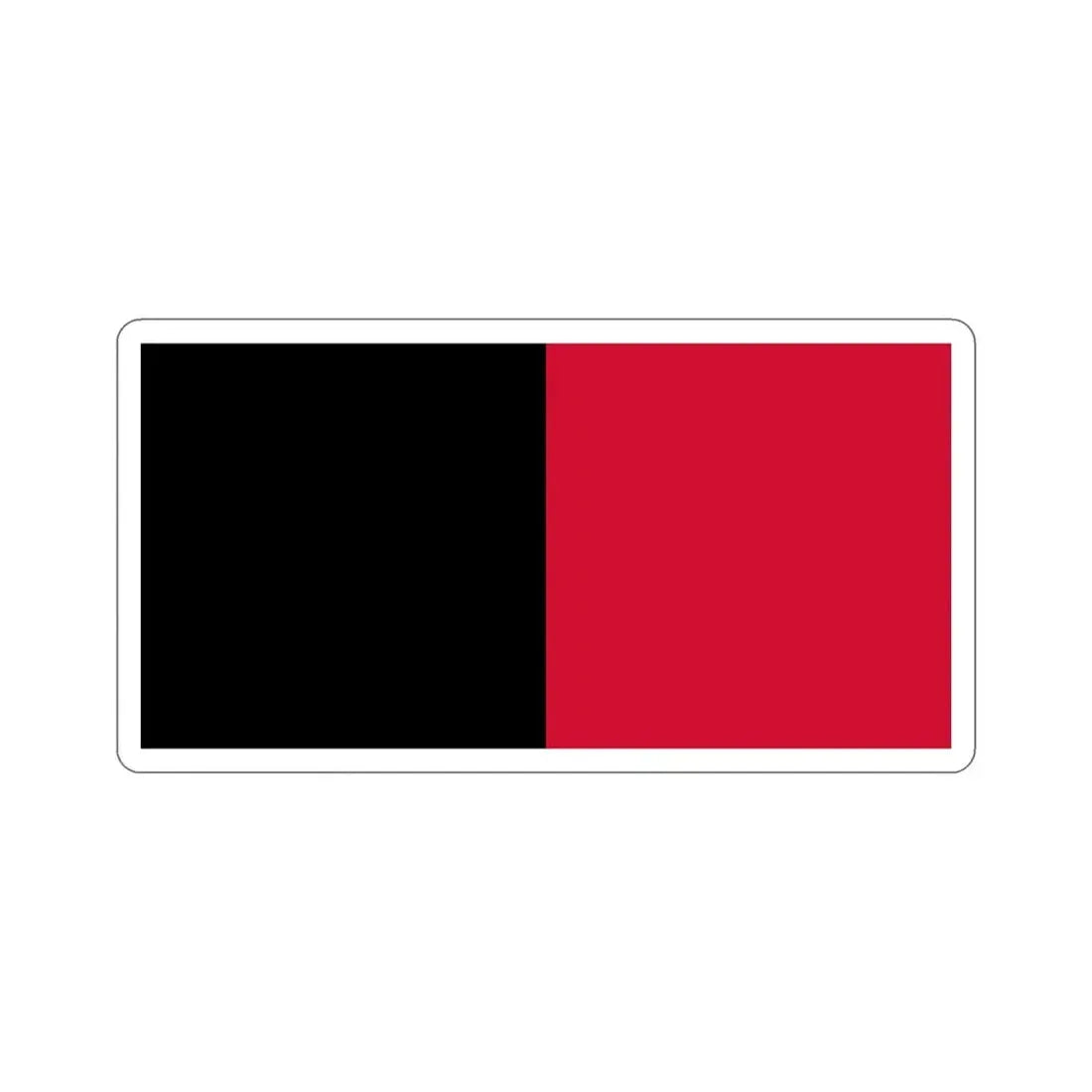 Flag of Haiti (1964–1986, civil) STICKER Vinyl Die-Cut Decal 4 Inch - The Sticker Space