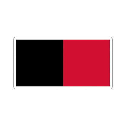 Flag of Haiti (1964–1986, civil) STICKER Vinyl Die-Cut Decal 4 Inch - The Sticker Space