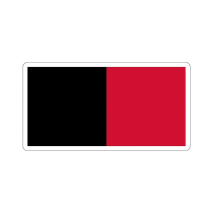 Flag of Haiti (1964–1986, civil) STICKER Vinyl Die-Cut Decal 5 Inch - The Sticker Space