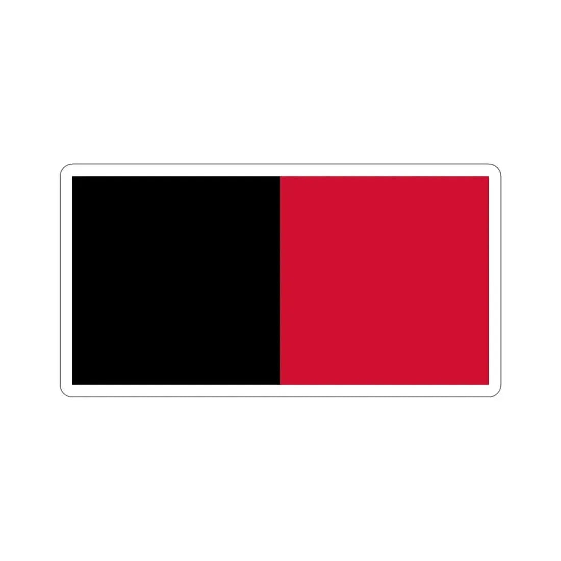 Flag of Haiti (1964–1986, civil) STICKER Vinyl Die-Cut Decal 6 Inch - The Sticker Space