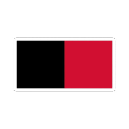 Flag of Haiti (1964–1986, civil) STICKER Vinyl Die-Cut Decal 6 Inch - The Sticker Space