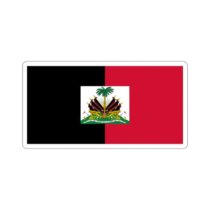 Flag of Haiti (1964–1986) STICKER Vinyl Die-Cut Decal 2 Inch - The Sticker Space