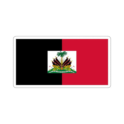 Flag of Haiti (1964–1986) STICKER Vinyl Die-Cut Decal 3 Inch - The Sticker Space