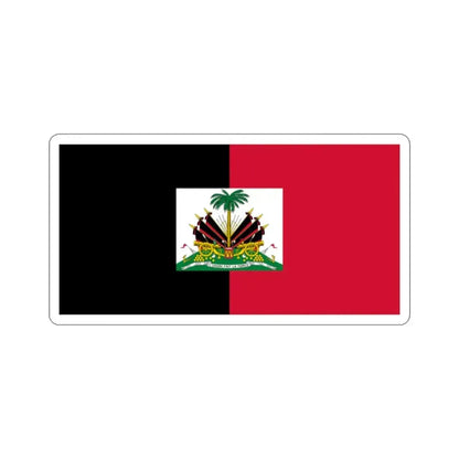 Flag of Haiti (1964–1986) STICKER Vinyl Die-Cut Decal - The Sticker Space