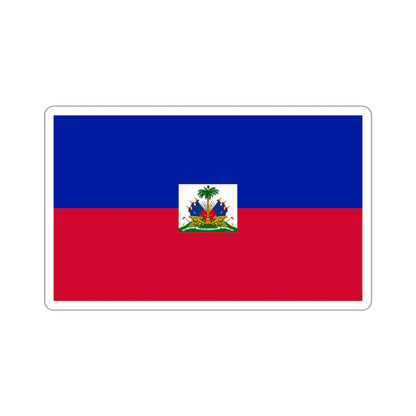 Flag of Haiti STICKER Vinyl Die-Cut Decal-3 Inch-The Sticker Space