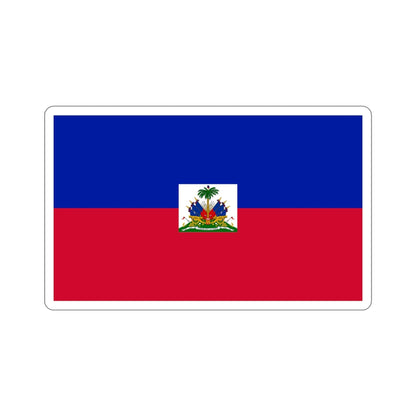 Flag of Haiti STICKER Vinyl Die-Cut Decal-4 Inch-The Sticker Space