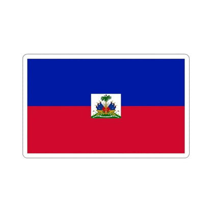 Flag of Haiti STICKER Vinyl Die-Cut Decal 4 Inch - The Sticker Space