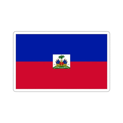 Flag of Haiti STICKER Vinyl Die-Cut Decal 4 Inch - The Sticker Space