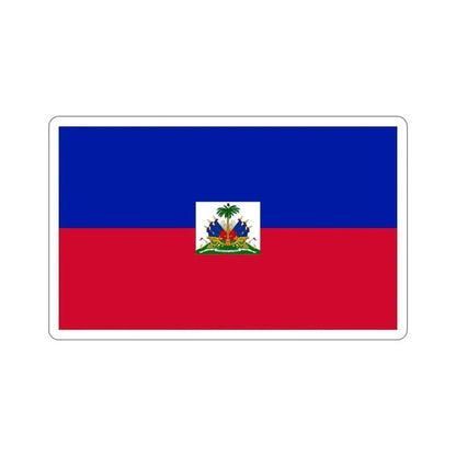 Flag of Haiti STICKER Vinyl Die-Cut Decal 5 Inch - The Sticker Space