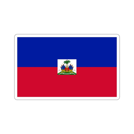 Flag of Haiti STICKER Vinyl Die-Cut Decal-6 Inch-The Sticker Space