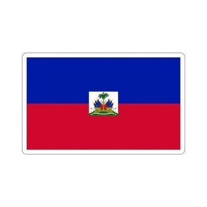 Flag of Haiti STICKER Vinyl Die-Cut Decal 6 Inch - The Sticker Space