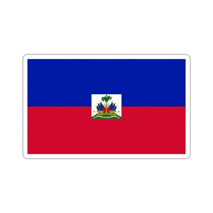 Flag of Haiti STICKER Vinyl Die-Cut Decal 6 Inch - The Sticker Space