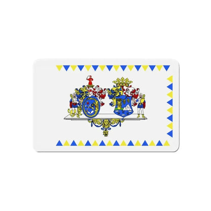 Flag of Hajdú Bihar County Hungary - Refrigerator Magnet - The Sticker Space