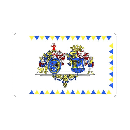 Flag of Hajdú Bihar County Hungary STICKER Vinyl Die-Cut Decal 3 Inch - The Sticker Space