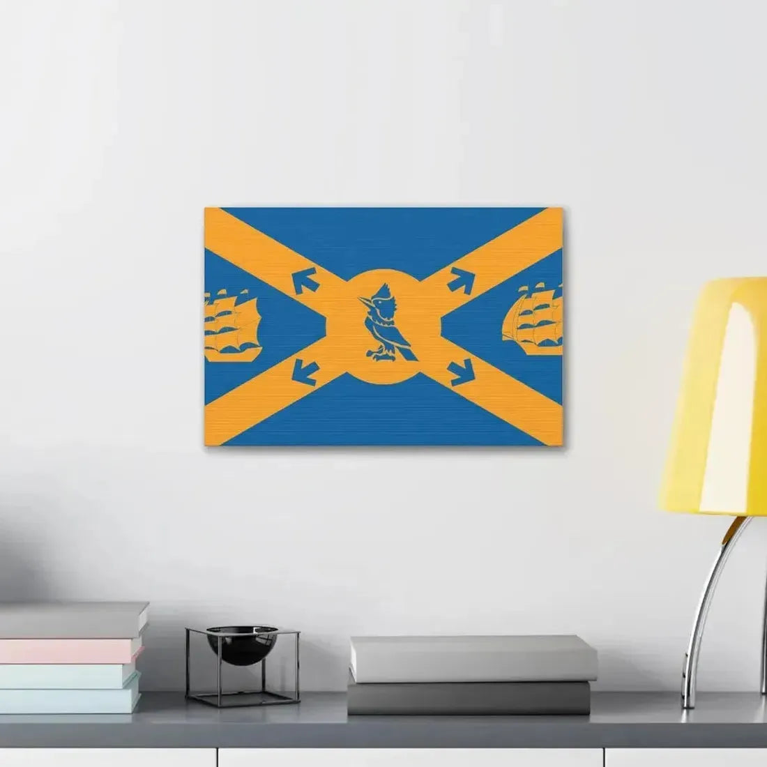 Flag of Halifax Canada - Canvas Wall Art - The Sticker Space