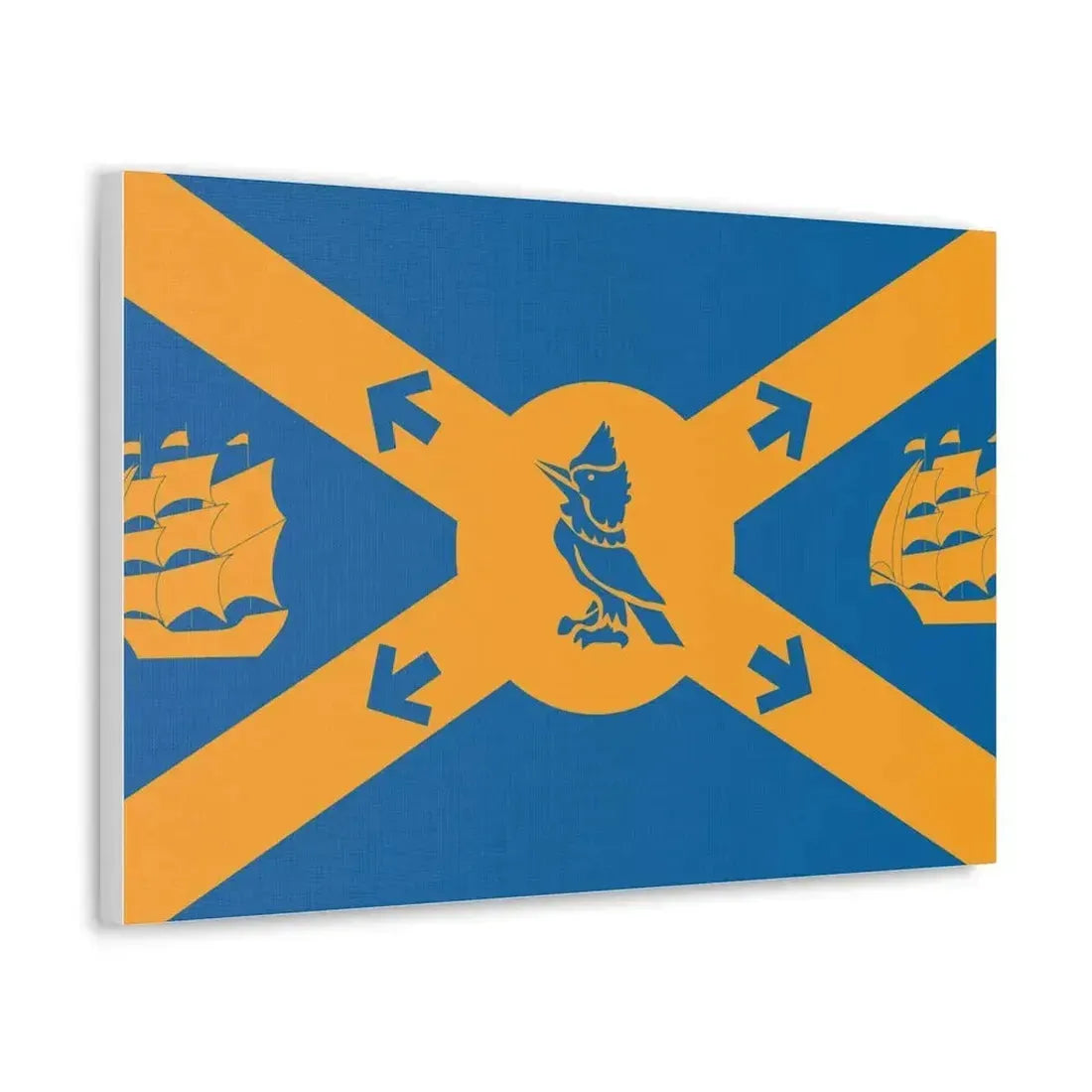Flag of Halifax Canada - Canvas Wall Art - The Sticker Space