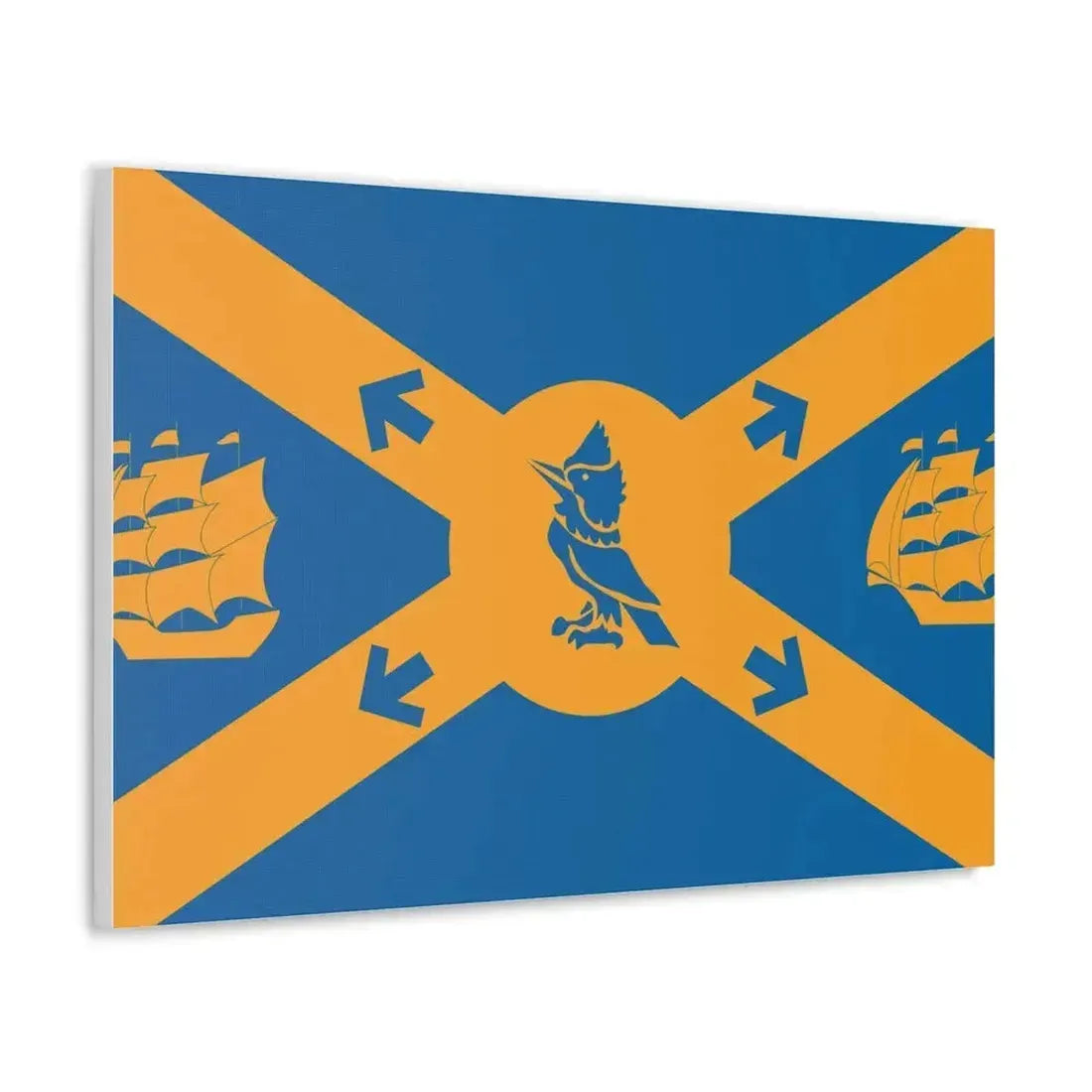 Flag of Halifax Canada - Canvas Wall Art - The Sticker Space