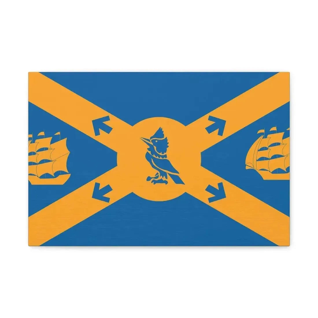 Flag of Halifax Canada - Canvas Wall Art - The Sticker Space