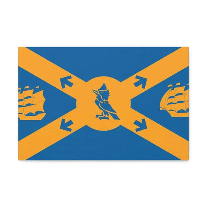 Flag of Halifax Canada - Canvas Wall Art - The Sticker Space