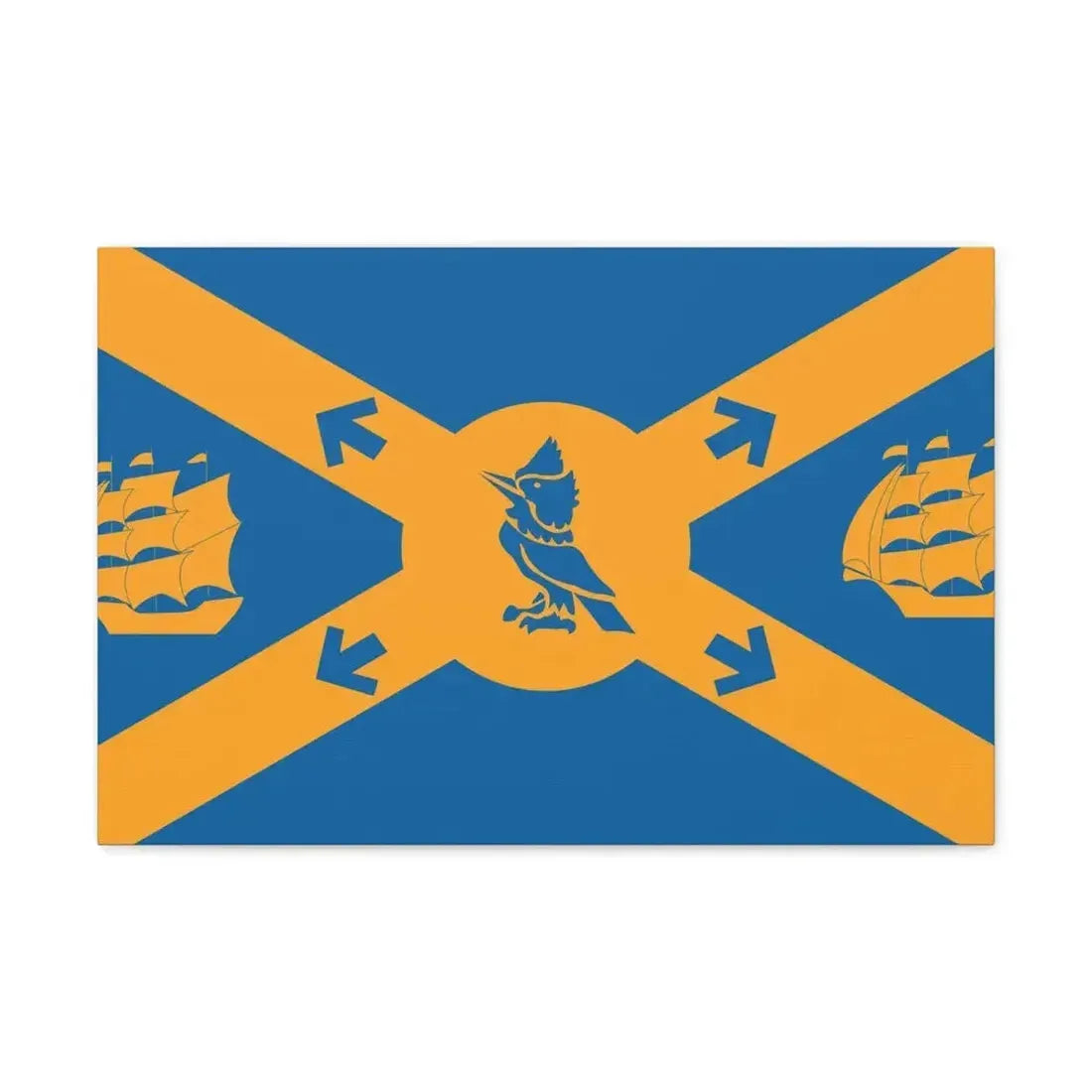 Flag of Halifax Canada - Canvas Wall Art - The Sticker Space