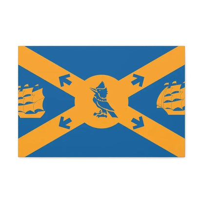 Flag of Halifax Canada - Canvas Wall Art - The Sticker Space