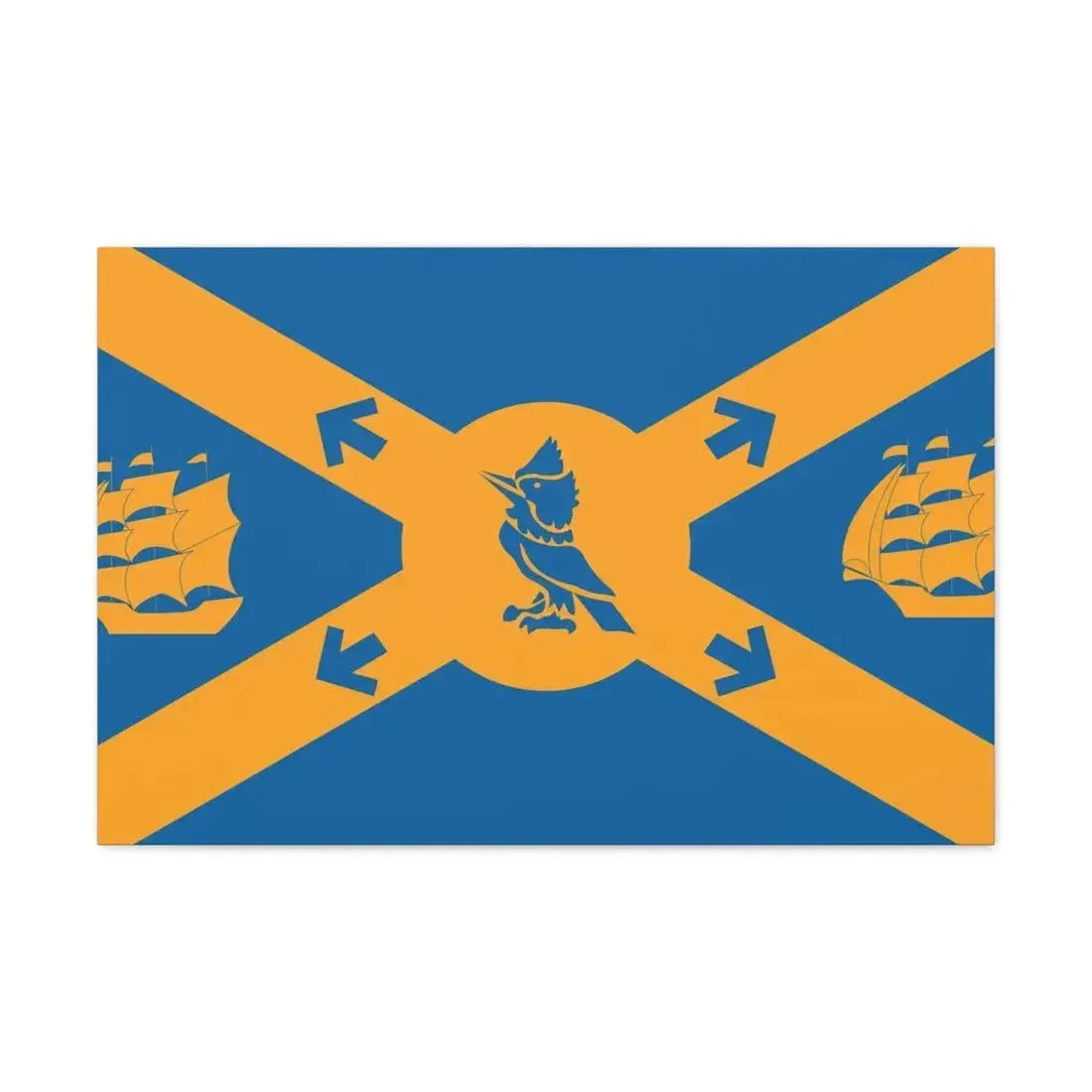 Flag of Halifax Canada - Canvas Wall Art - The Sticker Space