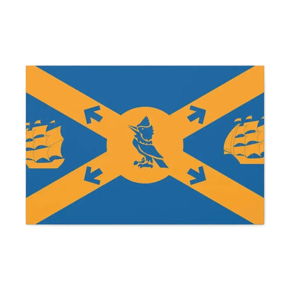 Flag of Halifax Canada - Canvas Wall Art - The Sticker Space
