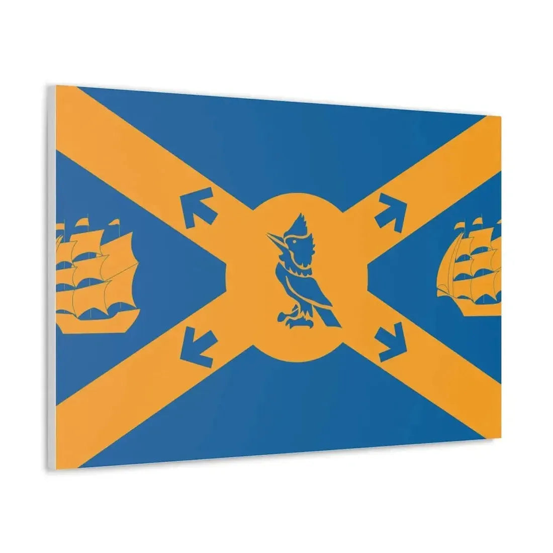 Flag of Halifax Canada - Canvas Wall Art - The Sticker Space