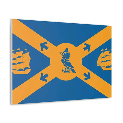 Flag of Halifax Canada - Canvas Wall Art - The Sticker Space