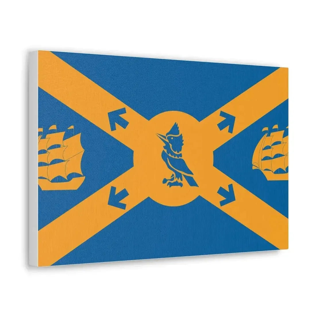 Flag of Halifax Canada - Canvas Wall Art - The Sticker Space