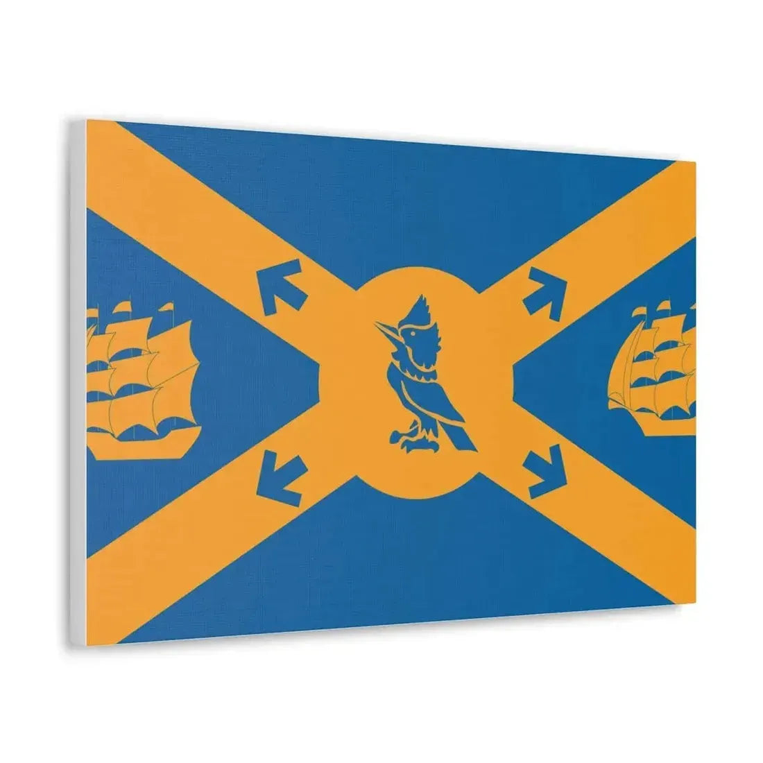 Flag of Halifax Canada - Canvas Wall Art - The Sticker Space