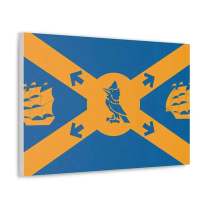 Flag of Halifax Canada - Canvas Wall Art - The Sticker Space