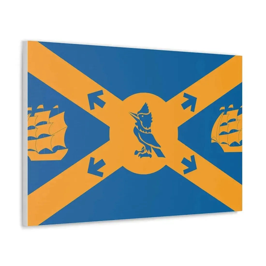 Flag of Halifax Canada - Canvas Wall Art - The Sticker Space